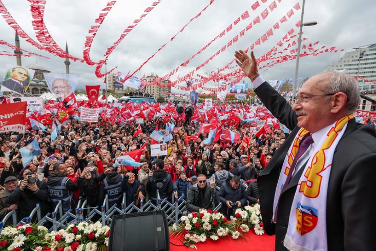 Kılıçdaroğlu; 'Demiryolunu Kayseri’den Mersin’e, İskenderun’a bağlayacağız' Kılıçdaroğlu; 'Demiryolunu Kayseri’den Mersin’e, İskenderun’a bağlayacağız'