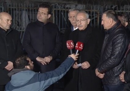 Kılıçdaroğlu, depremden en çok etkilenen Hatay'da açıklama yaptı