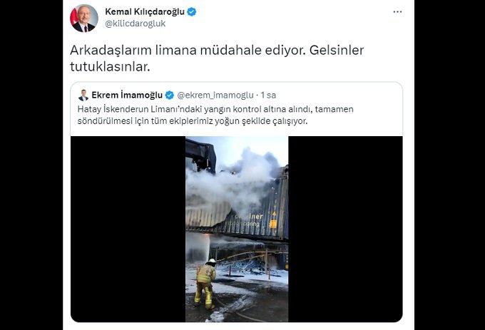 Kılıçdaroğlu duyurdu; 'Ya hepimizi tutuklayın ya da geceden beri tutukladığınız gençleri, gazetecileri serbest bırakın' Kılıçdaroğlu duyurdu; 'Ya hepimizi tutuklayın ya da geceden beri tutukladığınız gençleri, gazetecileri serbest bırakın'