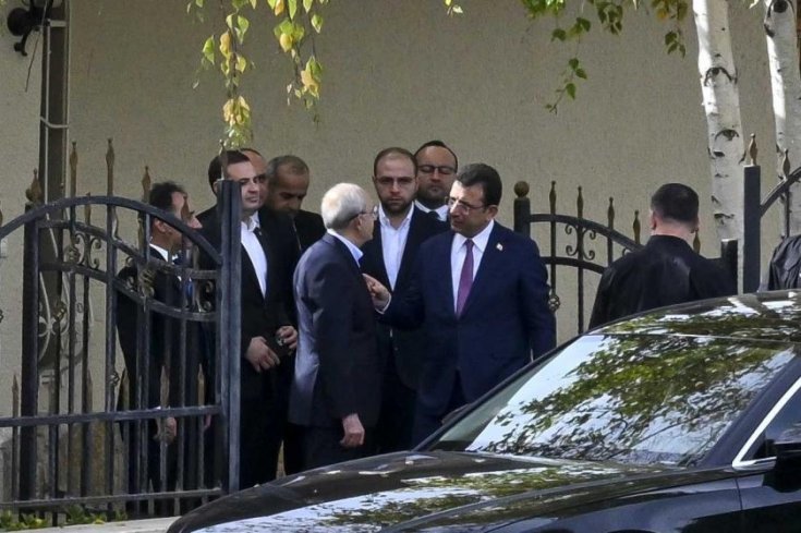 Kılıçdaroğlu, İmamoğlu ile Ankara'da görüştü