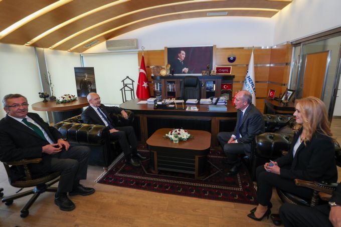 Kılıçdaroğlu, Memleket Partisini ziyaret etti Kılıçdaroğlu, Memleket Partisini ziyaret etti