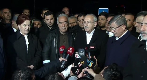 Kılıçdaroğlu, Millet İttifakı’nın Genel başkanları ile Şanlıurfa sel bölgesinde açıklama yaptı