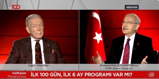 Kılıçdaroğlu, Uğur Dündar'ın sorularını cevapladı
