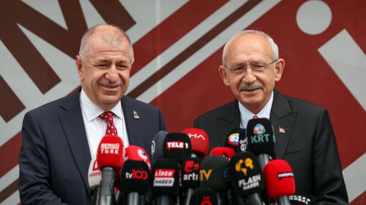 Kılıçdaroğlu, Zafer Partisi Genel Başkanı Ümit Özdağ ile bir araya geldi Kılıçdaroğlu, Zafer Partisi Genel Başkanı Ümit Özdağ ile bir araya geldi