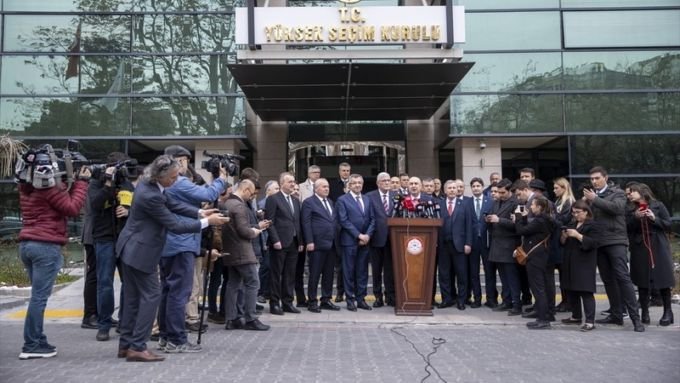 Millet İttifakı 13. Cumhurbaşkanı adayı Kemal Kılıçdaroğlu için YSK'ya başvuru yapıldı