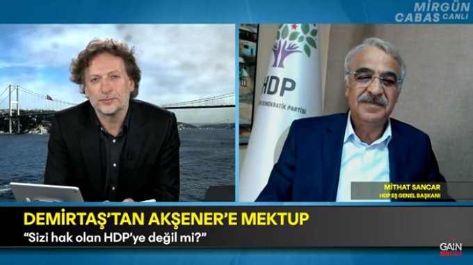 Mithat Sancar, 'Müzakere ve diyalog ‘Benim kırmızı çizgim şudur, bunu kabul edersen gel, etmezsen gelme’ tarzıyla yürümez'