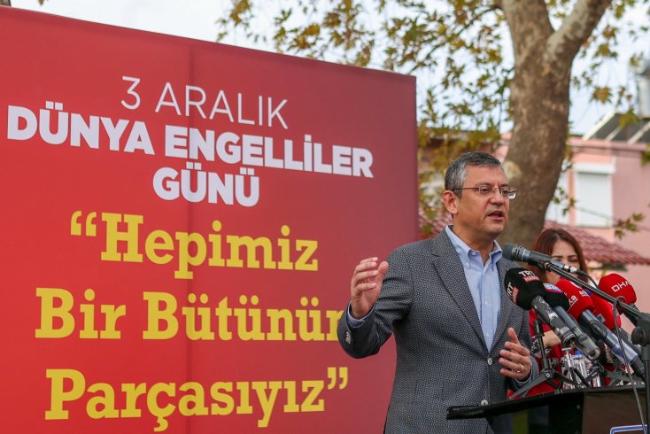 Özgür Özel; 'Engellilere karşı her türden ayrımcılıkla mücadele etmenin sözünü veriyoruz'