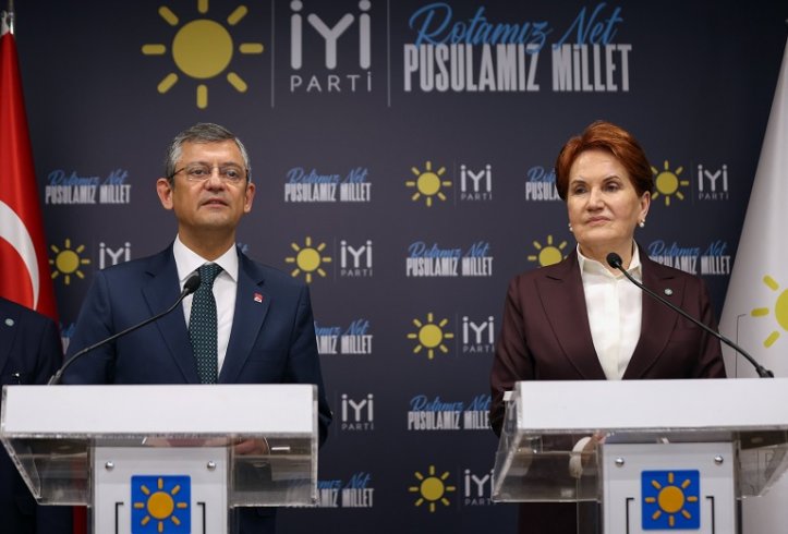 Özgür Özel ve Meral Akşener'den ortak açıklama