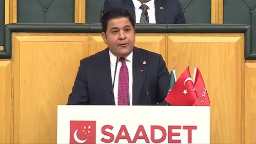 Saadet Partisi Grup Başkanvekili Bülent Kaya; 'Eğer Saadet Partisi ve Gelecek Partisi olmasaydı; iktidar Filistin meselesinde hamaset satmaya devam edecekti'