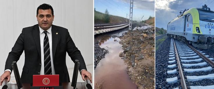 Sivas Milletvekili Ulaş Karasu, seçim öncesinde aceleyle açılan Ankara-Sivas Hızlı Tren hattını TBMM gündemine taşıdı