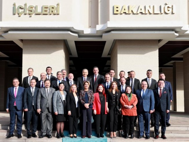 TBB yönetimi İçişleri Bakanı Ali Yerlikaya'yı ziyaret etti