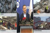 Fuat Oktay; Kahramanmaraş depreminde 284 kişi hayatını kaybetti 2 bin 323 yaralı var