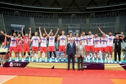 A Milli Erkek Voleybol Takımı 2023 CEV Avrupa Altın Ligi Şampiyonu!