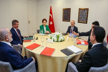 Altılı masa 5 Ocak toplantısının ortak açıklamasında; Geçiş Süreci Yol Haritasını ve Ortak Politikalar Metnini 30 Ocak’ta açıklayacağını duyurdu