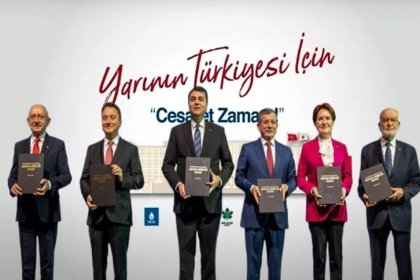 Altılı Masa liderlerinden; 'Yarının Türkiyesi İçin Cesaret Zamanı' videosu