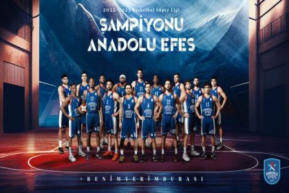 Anadolu Efes Türkiye Sigorta Basketbol Süper Ligi Şampiyonu oldu