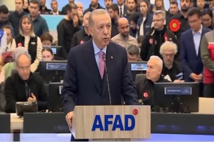 Erdoğan, AFAD'dan Kahramanmaraş depremi hakkında açıklama yaptı