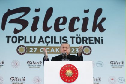 Erdoğan, Bilecik’te toplu açılış törenine katıldı