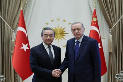 Erdoğan, Çin Halk Cumhuriyeti Dışişleri Bakanı Wang Yi’yi kabul etti