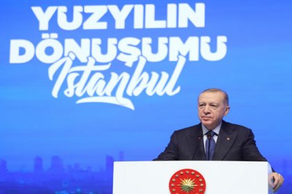 Erdoğan; Depreme karşı hazırlık yapmak bizim için tercihten öte zorunluluktur. Çünkü coğrafi olarak biz depremle burun buruna yaşayan bir ülkeyiz!