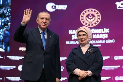 Erdoğan; 'Kadına yönelik şiddetle mücadeleyi temel politikamız hâline getirdik'