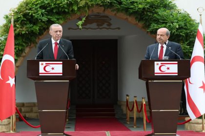Erdoğan: Kıbrıs Türklerinin müktesep hakları olan egemen eşitlikleri ve eşit uluslararası statülerinin teyidi, bizler için olmazsa olmazdır!