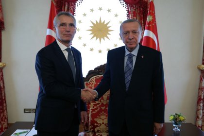 Erdoğan, NATO Genel Sekreteri Stoltenberg ile görüştü