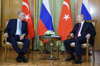 Erdoğan, Rusya Federasyonu Devlet Başkanı Putin ile bir araya geldi