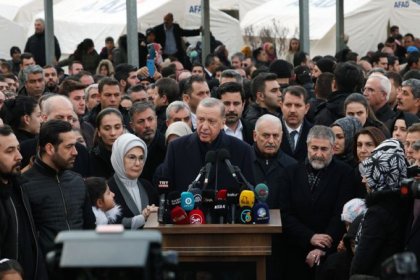 Erdoğan, Şanlıurfa’da deprem bölgesinde açıklama yaptı; 21.848 kişi hayatını kaybetti, 80.104 kişi yaralandı