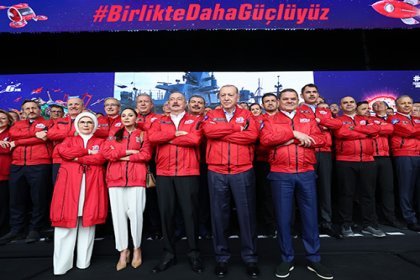 Erdoğan; TEKNOFEST, kendi alanında bir markaya dönüştü