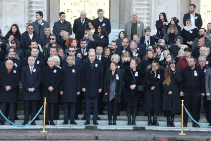 Eski Bakan Yaşar Okuyan için Meclis'te cenaze töreni düzenlendi