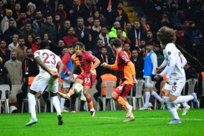 Galatasaray sahasında Atakaş Hatayspor'u 4-0 yendi