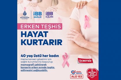 İBB'den ücretsiz 2 bin 122 kadına meme kanseri gözetim hizmeti verildi