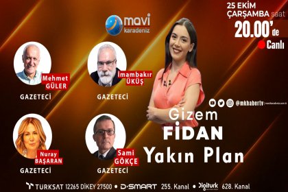 İmambakır Üküş, 25 Ekim'de Mavi Karadeniz TV canlı yayınına katılacak