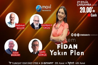 İmambakır Üküş, 27 Eylül'de Mavi Karadeniz TV canlı yayınına katılacak