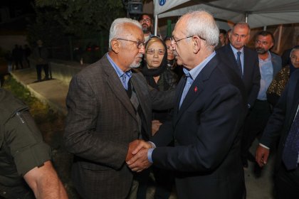 Kılıçdaroğlu, Ankara'da Kaman Ailesine taziye ziyaretinde bulundu