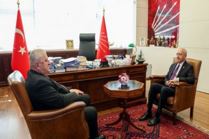 Kılıçdaroğlu, Doğru Parti Genel Başkanı Rıfat Serdaroğlu ile görüştü