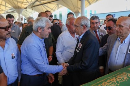 Kılıçdaroğlu, Etimesgut İlçe Başkan Adayı Faruk Özdemir’in cenazesine katıldı