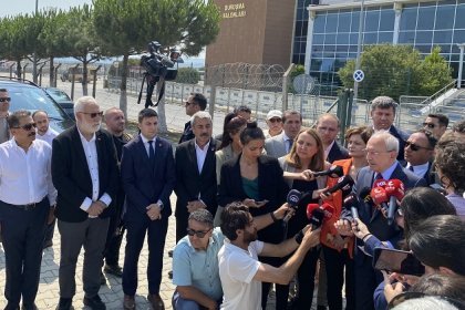 Kılıçdaroğlu, tutuklu Milletvekili Can Atalay’ı cezaevinde ziyaret etti