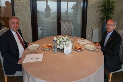Kılıçdaroğlu, Zafer Partisi Genel Başkanı Ümit Özdağ ile Ankara'da görüştü