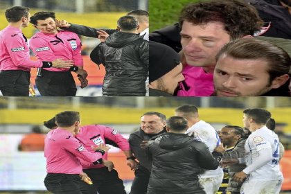 MKE Ankaragücü Kulübü Başkanı Faruk Koca, maçın sonunda hakem Halil Umut Meler'e yumruklu saldırıda bulundu
