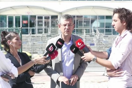 Özgür Özel, Silivri'de Gezi tutukluları Can Atalay, Osman Kavala, Tayfun Kahraman, Ali Hakan Altınay, gazeteci Merdan Yanardağ’ı ziyaret etti