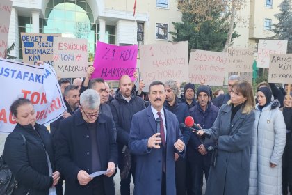 Türkoğlu TOKİ’nin Peşini Bırakmıyor; 'Millet intihara kalkışacak'