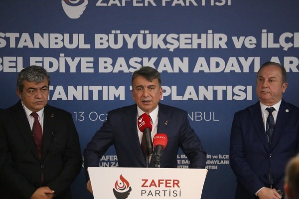 Azmi Karamahmuroğlu, Zafer Partisi İstanbul Büyükşehir Belediye Başkan adayı oldu