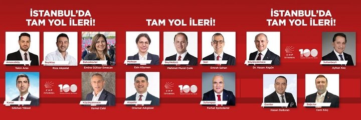 CHP'nin İstanbul'da 14 İlçe belediye başkan adayı daha Parti Meclisinde onaylandı CHP'nin İstanbul'da 14 İlçe belediye başkan adayı daha Parti Meclisinde onaylandı