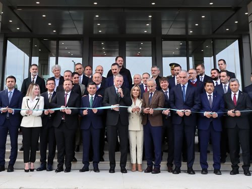 Erdoğan, Antalya Havalimanı Devlet Konukevi açılış törenine katıldı Erdoğan, Antalya Havalimanı Devlet Konukevi açılış törenine katıldı