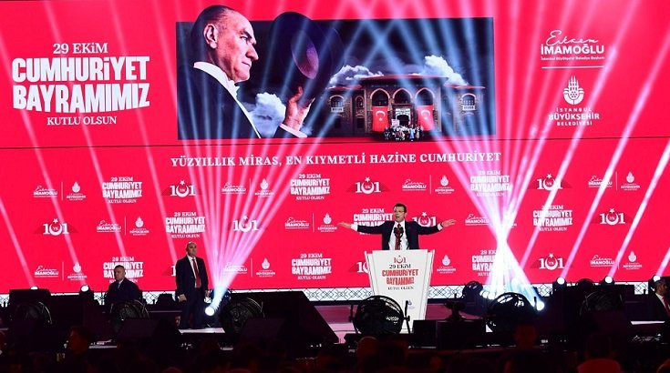 İBB Başkanı Ekrem İmamoğlu; Cumhuriyet; bizim karakterimiz, en değerli mirasımızdır. Bu yürüyüş, milletin yürüyüşüdür. 86 milyon yurttaşımızın yürüyüşüdür! İBB Başkanı Ekrem İmamoğlu; Cumhuriyet; bizim karakterimiz, en değerli mirasımızdır. Bu yürüyüş, milletin yürüyüşüdür. 86 milyon yurttaşımızın yürüyüşüdür!