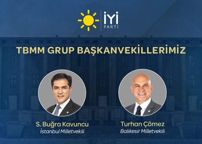 İYİ Parti Grup Başkan vekilleri seçildi