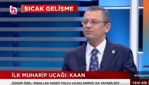 Özgür Özel, Halk TV canlı yayınına katıldı; Her değişim sancılı olur, partimiz yenileniyor ve gençleşiyor!