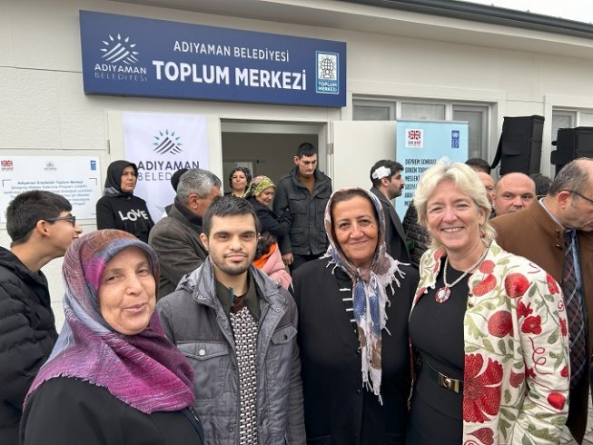 UNDP, Türkiye’nin depremden etkilenen bölgesinde üç toplum bakım merkezi açtı